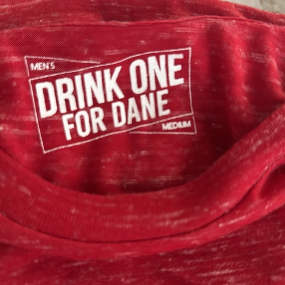 Unisex Dutch Bros ‘Drink One For Dane’ Limited Edition Maroon Red SMALL+MEDIUM - Picture 8 of 8